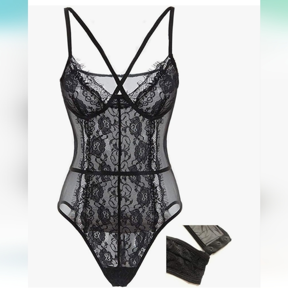 NWT Sexy Bodysuit Lingerie One 
